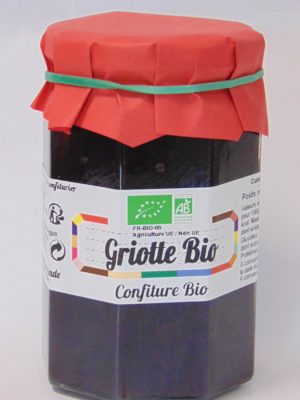 Confiture de griotte Bio