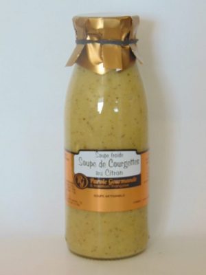 Soupe Froide de Courgettes au Citron – 50cl