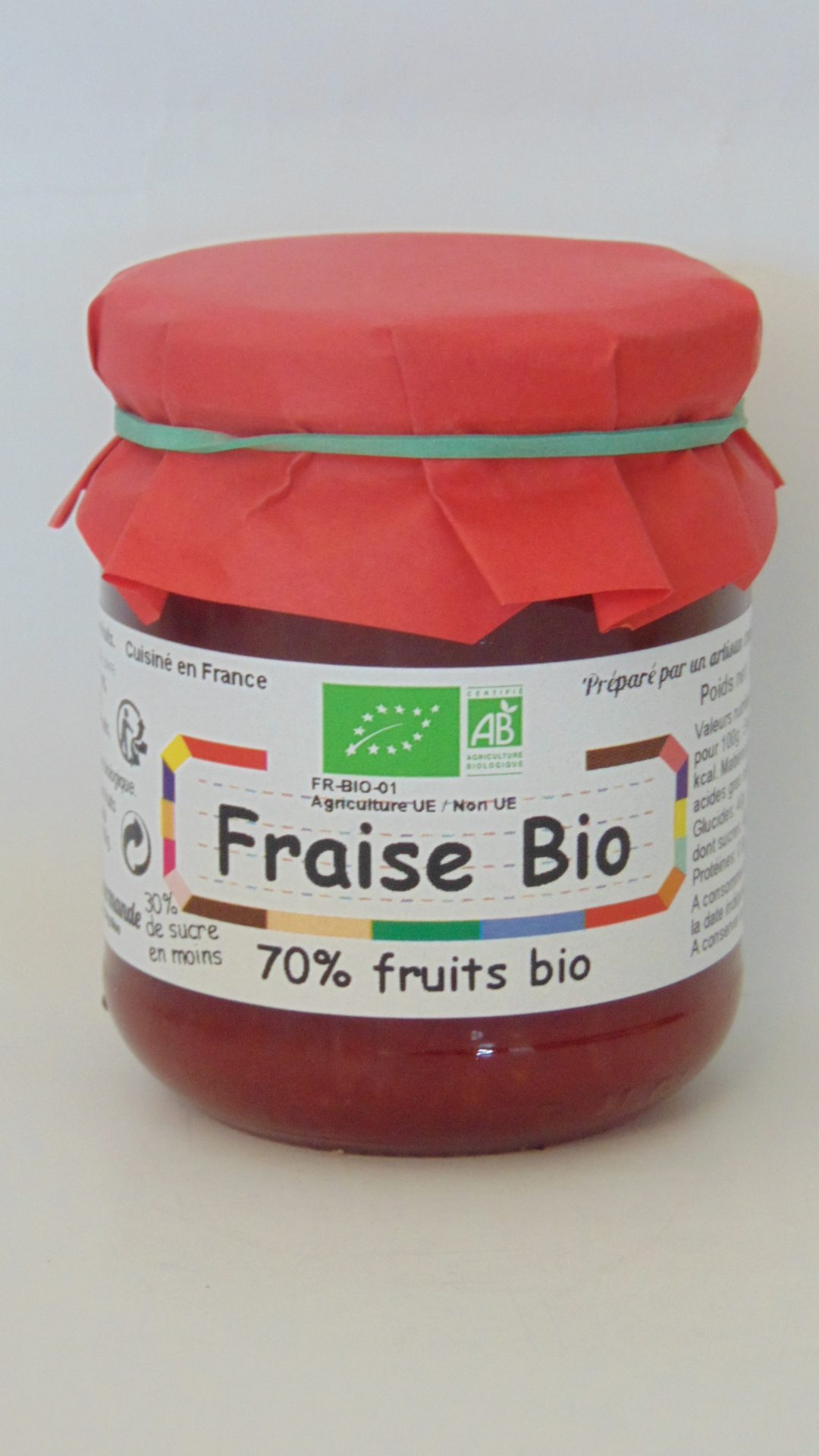 Confiture de Fraises BIO