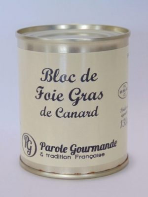 Bloc de foie gras de canard – Boîte