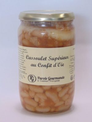 Cassoulet au Confit d’Oie – 72cl – 670g