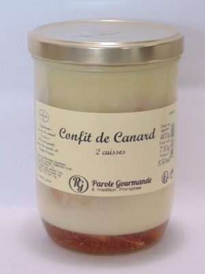 Confit de Canard (cuisses) – 75cl – 750g