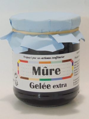 Gelée extra de Mûres sauvages 250g