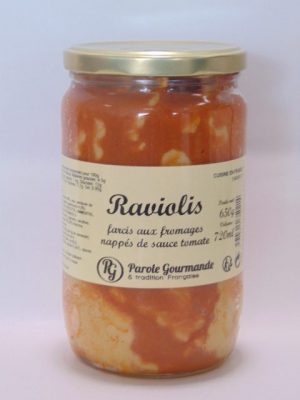 Raviolis au fromage – 72cl – 670g