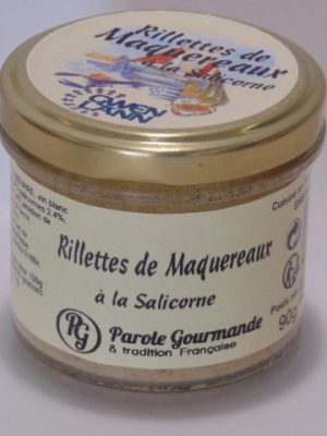 Rillettes de Maquereaux à la salicorne – 13cl – 90g