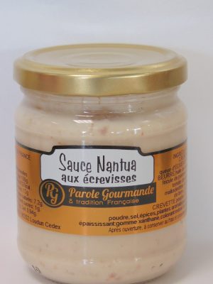 Sauce Nantua aux écrevisses – 180g – 21cl