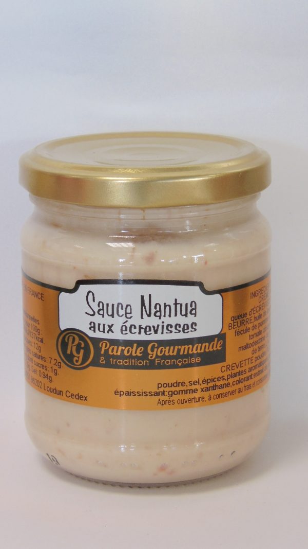 Sauce Nantua aux écrevisses - 180g - 21cl