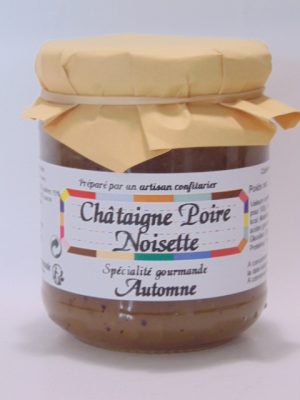 Confiture Automne (châtaigne poire noisette) – 250g