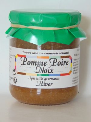 Confiture Hiver (Pomme Poire Noix) – 250g