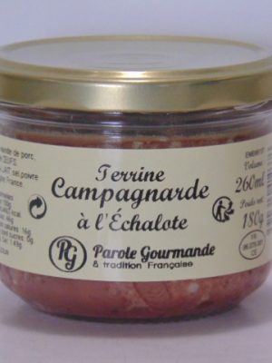 Terrine Campagnarde à l’Echalote – 26cl