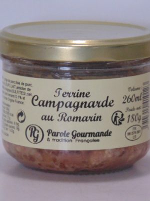 Terrine Campagnarde au Romarin – 26cl