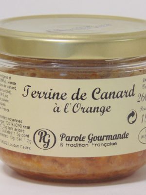 Terrine de Canard à l’Orange – 26cl