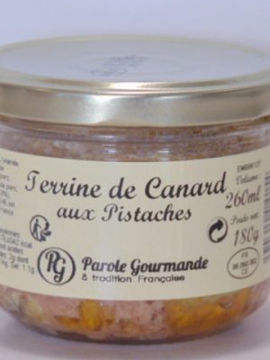 Terrine de Canard aux Pistaches – 26cl