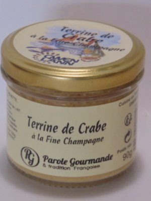 Terrine de Crabe au Marc de Champagne – 13cl – 90g