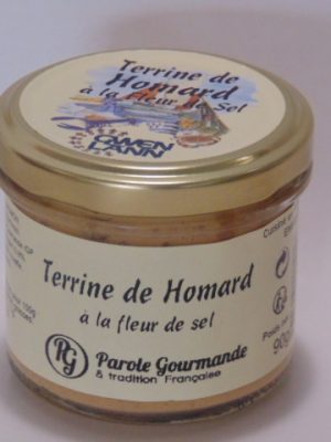 Terrine de Homard à la fleur de Sel – 13cl – 90g