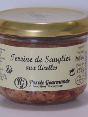 Terrine de Sanglier aux Airelles – 26cl