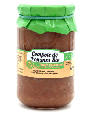 Compote de pommes Bio – 37cl