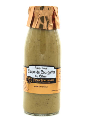 Soupe Froide de Courgettes au Citron – 50cl