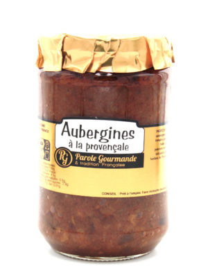 Aubergines cuisinées à la Provençale – 72cl