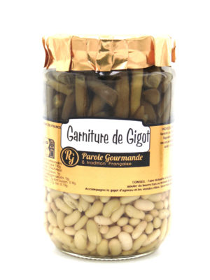 Garniture Gigot (haricots verts et flageolets) – 72cl