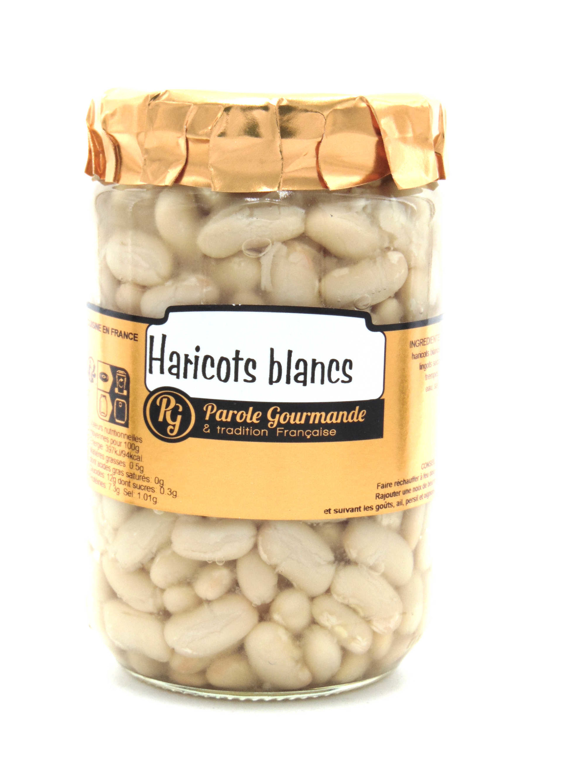 Haricot lingot blanc bio France - 500g - Achat direct paysan