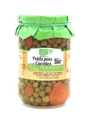 Petits Pois & Carottes Bio – 72cl