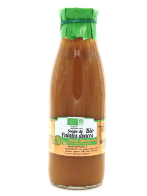 Soupe de patates douces Bio – 75cl