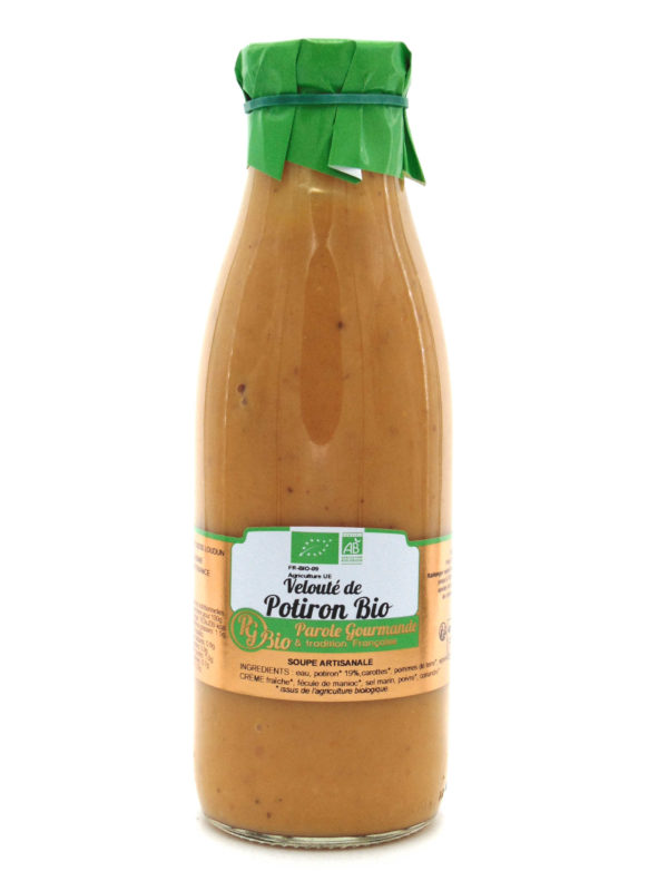 Velouté de Potiron Bio- 75cl